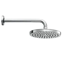 Soffione ELIOS ø 200 mm 1 getto - braccio ø 21 mm x 300 mm - 1/2" M x 1/2" M - Scatola H19417G00030009