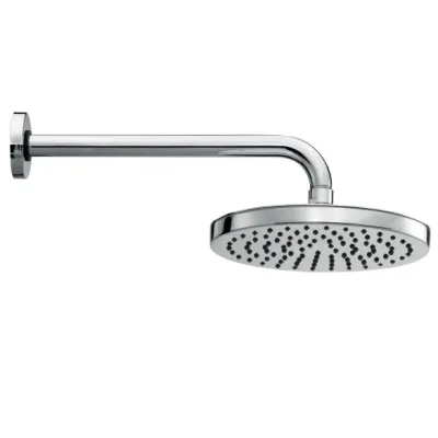 Soffione ELIOS ø 200 mm 1 getto - braccio ø 21 mm x 300 mm - 1/2" M x 1/2" M - Scatola H19417G00030009