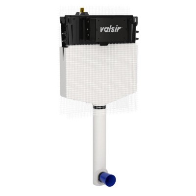 TROPEA S MURARE cassetta wc incasso meccanica con rivestimento rete e foderina. Per vaso wc a terra. VS0858002