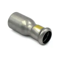 Riduzione MF ø28 x 18 Inox 316L a pressare GAS 191028018G - -  RACCORDERIE METALLICHE - -  