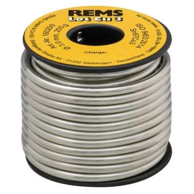 REMS Lot Cu 3, bobina saldante ø 3 mm, 250 g 160200R
