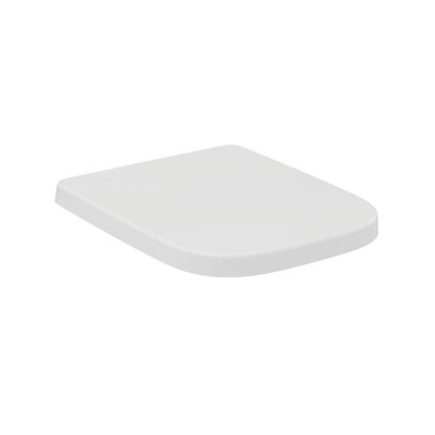 Ideal Standard I.LIFE A sedile avvolgente a chiusura normale, colore bianco finitura lucido T453001