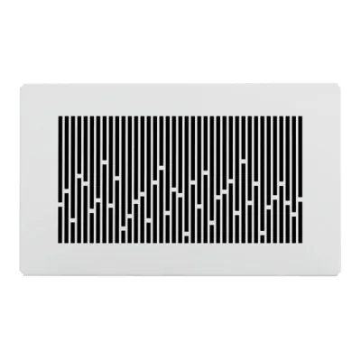 Griglia Valsir AriaSilent Urban bianca 280x160 mm per sistemi di VMC (Ventilazione meccanica controllata) VS0435401