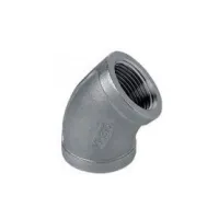 Gomito 45° FF 1/2" AISI316 - ISO4144 121102316L - -  RACCORDERIE METALLICHE - -  