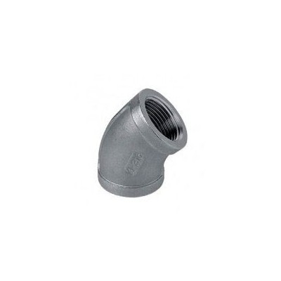 Gomito 45° FF 3/4" AISI316 - ISO4144 121304316L - -  RACCORDERIE METALLICHE - -  