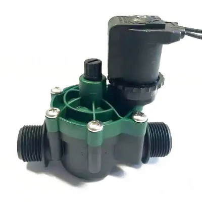 Elettrovalvola 24 VAC da 3/4" filettata M/M con controllo di flusso - Irritec PROVALVE IAVPN075M14