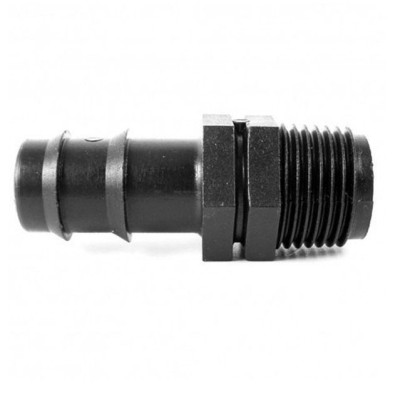 Raccordo portagomma maschio filettato 16 x 1/2" IP60250M0N16B - -  IRRITEC - -  