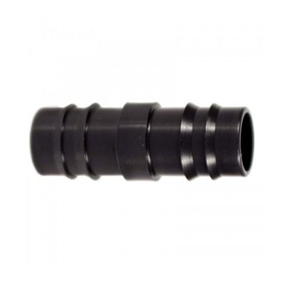 Manicotto portagomma giunzione in linea per tubi in PE ø 16x16 mm IP6042000N160