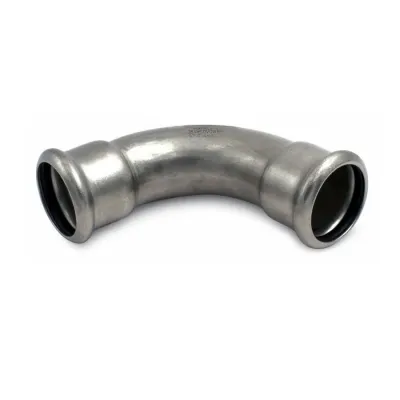 Curva 90° FF ø22 Inox 316L a pressare 181022900C - -  RACCORDERIE METALLICHE - - 181022900C