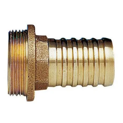 Raccordo portagomma tipo Roma ø1/2" x 15, sabbiato H0523S67