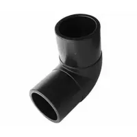 Gomito a 90° codolo lungo PE100 ø90 PN16 12EG090 - -  NUPI - -  