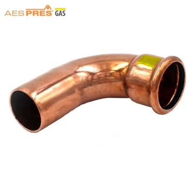 Curva 90° MF ø22 AESPRES GAS in rame a pressare 681022901G - -  RACCORDERIE METALLICHE - -  