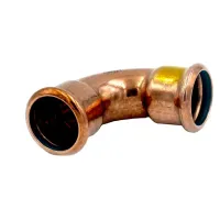 Curva 90° FF ø22 AESPRESS GAS in rame a pressare 681022900G - -  RACCORDERIE METALLICHE - -  