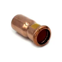 Riduzione MF ø28 x 18 AESPRES GAS in rame a pressare 691028018G - -  RACCORDERIE METALLICHE - -  