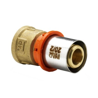 MP 5613 Raccordo manicotto diritto femmina 3/4" F x 20/2 510013MP - -  IVAR - -  