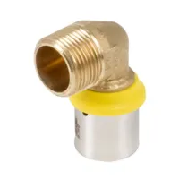 Raccordo gomito maschio 26x3 x 3/4" - Pexal Gas - raccordo a pressare VS0180535