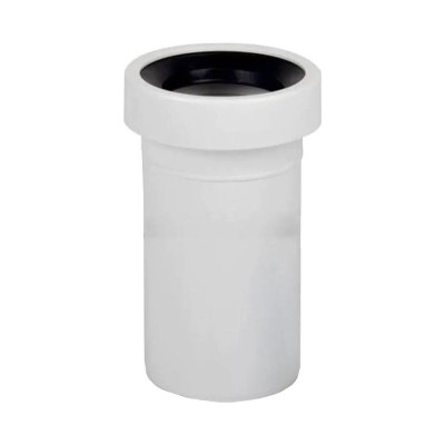 HTSK raccordo bianco WC con guarnizione - ø110 mm L.230 mm - gamma PP3 VS0536001