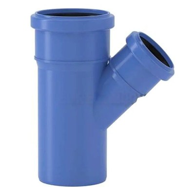 HTEA braga ridotta 45° in PP a innesto ø110/50 mm - gamma Triplus VS0650593