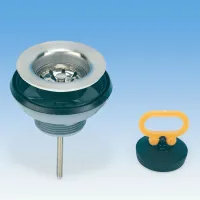 Piletta 1"1/2 gattinara + griglia estraibile in metallo.Ideale per lavatoio in ceramica 2012.000