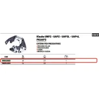 Catena ø42 per pressatrice Klauke UNP2 - UAP2 - UAP3L - UAP4L - PKUAP3 196042003