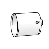 Bussola inox con dentino 20x2 - 20x2,25 - 20x2,5 - Pexal Brass - raccordo a pressare VS0143020