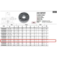 Flangia piana PN6 DN150 ø6" 410150006I - -  RACCORDERIE METALLICHE - - 410150006I