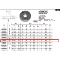 Flangia piana PN16 DN100 ø4" 411100010I - -  RACCORDERIE METALLICHE - - 411100010I