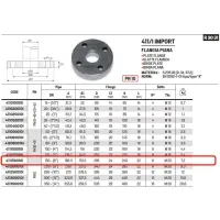 Flangia piana PN16 DN150 ø6" 411150010I - -  RACCORDERIE METALLICHE - - 411150010I