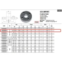 Flangia piana PN40 DN20 ø3/4" 411020010I - -  RACCORDERIE METALLICHE - - 411020010I