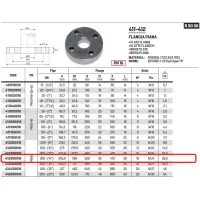 Flangia piana PN16 DN350 ø14" 412350016I - -  RACCORDERIE METALLICHE - - 412350016I
