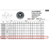 Flangia a collarino PN10 DN250 ø10" 414250010I - -  RACCORDERIE METALLICHE - - 414250010I