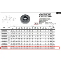 Flangia a collarino PN10 DN300 ø12" 414300010I - -  RACCORDERIE METALLICHE - - 414300010I