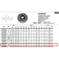 Flangia a collarino PN10 DN250 ø10" 415250016I - -  RACCORDERIE METALLICHE - - 415250016I