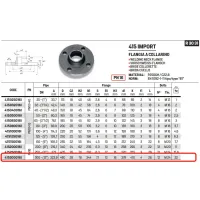 Flangia a collarino PN10 DN300 ø12" 415300016I - -  RACCORDERIE METALLICHE - - 415300016I