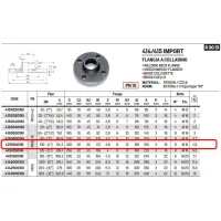 Flangia a collarino PN16 DN100 ø4" 415100016I - -  RACCORDERIE METALLICHE - - 415100016I