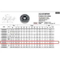 Flangia a collarino PN16 DN150 ø6" 415150016I - -  RACCORDERIE METALLICHE - - 415150016I