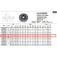 Flangia a collarino PN16 DN80 ø3" 415080016I - -  RACCORDERIE METALLICHE - - 415080016I