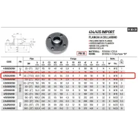 Flangia a collarino PN40 DN40 ø1"1/2 415040016I - -  RACCORDERIE METALLICHE - - 415040016I