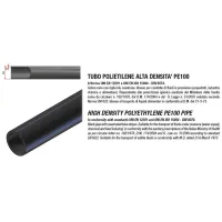 Tubo in polietilene ad alta densità PE100 Nadir ø40 (diam.est.) PN10 SDR17 - Rotolo da 100 metri (prezzo al metro - acquisto minimo di 100 metri o multipli) 12TNAD04010 12TNAD04010