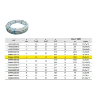 2400 Tubo DeltAll PE-X/Al/PE-X multistrato ø16 x 2 (Prezzo a metro-min.acquisto 500 metri e multipli) 2400001620500