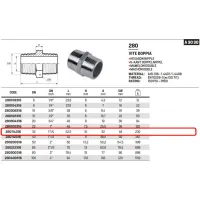 Vite doppia 1"1/4 AISI316 - ISO4144 280114316L - -  RACCORDERIE METALLICHE - -  