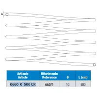 Tubo di rame cromato in rotolo ø10 mm - conf. 5 metri 06600500CR 06600500CR Tubo di rame cromato in rotolo ø10 mm - conf. 5 metri 06600500CR 06600500CR