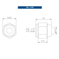 Kit "Colletto facile" da ø 3/8" - Nuovo ed innovativo sistema di cartellatura 00000011394
