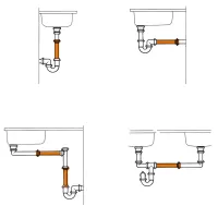 Prolunga dritta Jolly ø 32 x 260 mm (1"1/4) 8.2642.02