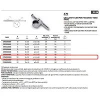 Collare nylon ø20 mm per fissaggio tubo rame 270200000