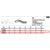 "S" di scavalcamento ø22 MM inox 316L 179022000