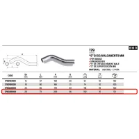 "S" di scavalcamento ø28 MM inox 316L 179028000