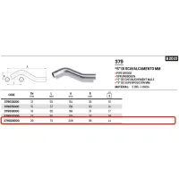 "S" di scavalcamento MM ø28 STEELPRES 379028000