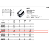 Manicotto nero ø1"1/2 F acciaio 268112000