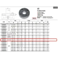 Flangia piana PN 16 DN150 ø6" 411150010
